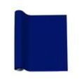 plottiX PremiumFlock Aufbügelfolie blau Flock-Folie 32,0 x 50,0 cm, 1 Rolle