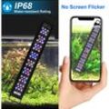 Haloyo - led Aquarium Beleuchtung Aquariumleuchte Aufsetzleuchte Universal Fit 90-110cm