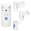 Tragbar Inhalator Vernebler für Kinder Erwachsene.ultraschall inhalationsgerät usb Nebulizer Geräuschlos für Erkältungen Atemwegserkrankungen wirksam