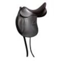 Tekna Pony Dressursattel A-Line, Sitzfläche 39 cm (15,5 Zoll), Kopfeisen schmal (M), schwarz