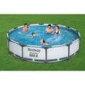 Steel Pro Max™ Frame Pool-Set, rund, mit Filterpumpe 366 x 76 cm