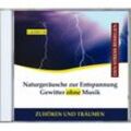 Naturgeräusche Zur Entspannung Gewitter Ohne Musik - Verlag Thomas Rettenmaier. (CD)