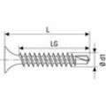 Spax Trockenbauschrauben 3.5 x 45 mm PH 2 - 500 Stk.