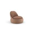 Dedon DALA Lounge Sessel inkl. Sitz- und Rückenkissen Cuba/Linen Warm Gray