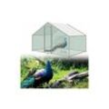 Naizy - Hühnerstall Kleintierstall Freigehege Hühnerhaus Dach Geflügelstall mit pe Sonnenschutzdach und Schloss für Hühnerkäfig Vogelkäfig Kleintiere