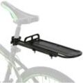 Woosien - Einziehbare Fahrradhalterung aus Aluminiumlegierung für Fahrrad, hintere Sattelstütze, Fahrradtasche, Gepäck, Fracht