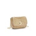 Vivance Umhängetasche, Basttasche,Strandtasche,Handtasche,Schultertasche, Tragetasche VEGAN, beige