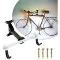 Fahrradständer Fahrradhalterung für 1 Fahrräder Wand klappbare Fahrradaufhängung Wand platzsparende Rennrad Fahrrad Wandhalterung - Tolletour
