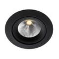 The Light Group SLC One 360° SunLike LED-Einbauleuchte schwarz 927