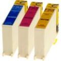 3 Ampertec Tinten ersetzt Lexmark 100XL 3-farbig