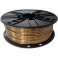 WhiteBOX 3D-Filament Seiden-PLA gold mit Perlglanz 1.75mm 1000g Spule