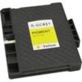 Ampertec Gel Cartridge ersetzt Ricoh GC-41Y yellow