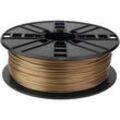 Ampertec 3D-Filament PLA+ extrahart gold 1.75mm 1000g Spule