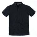 north 56 4 Poloshirt Polohemd pique in Übergröße bis 8XL von Allsize in schwarz