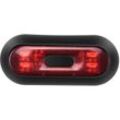 LED-Helmlicht, Motorradhelm-Bremslicht, wiederaufladbar, Fahrrad hinten, rotes Sicherheitswarnlicht für