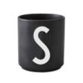 Design Letters - AJ Porzellan Becher S, schwarz