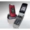 SimplySmart Großtasten- Mobiltelefon MB 100, Rot