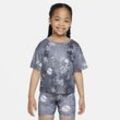 Nike Icon Clash Boxy Tee T-Shirt für jüngere Kinder - Grau