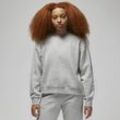 Jordan Brooklyn Fleece Damen-Sweatshirt mit Rundhalsausschnitt - Grau