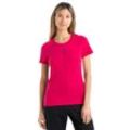 Icebreaker Merino Central Classic T-Shirt Solo - Frau - Electron Pink - Größe XS
