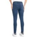 wonderjeans Skinny-fit-Jeans Skinny-WS76-80 Schmaler Skinny-Fit in hochelastischer Qualität, blau