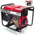 Apex - Diesel Generator Stromerzeuger Notstromaggregat 2500 Stromaggregat 06283