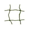 ALLEGRA Schutznetz Katzenschutznetz 8 x 3m oliv drahtverstärkt