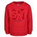 Mayoral - Sweatshirt STAY COOL AND BE KIND in rot, Gr.110
