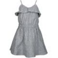 Lil' Atelier - Träger-Kleid NMFGYRIT mit Leinen gestreift in blau/weiß, Gr.86