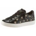 Große Größen: Skechers Sneaker »Side Street - Star Side«, schwarz-goldfarben, Gr.38