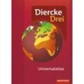 Diercke Drei Universalatlas - Aktuelle Ausgabe, m. 1 Buch, m. 1 Online-Zugang, Gebunden