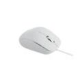 Rapoo Optische lautlose Maus "N500", kabelgebunden, Weiß