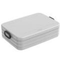 Mepal Lunchbox Take a Break Large – Grau – 1500 ml Inhalt – Lunchbox mit Trennwand
