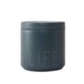 Design Letters - Travel Life Thermo Lunch Box large, Life / royal blue