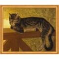 Kunstdruck Summer Cat on a Balustrade Theophile-Alexandre Steinlen Katze B A3 032