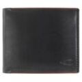 camel active Geldbörse CRUISE Horizontal wallet, im schlichten Design, schwarz