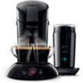 Philips Senseo Kaffeepadmaschine Original HD6553/65, inkl. Milchaufschäumer im Wert von € 79,99 UVP, schwarz