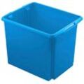 Stapelbox (Set, 10 St), BxTxH: 36x45,5x36 cm, 45 l, blau
