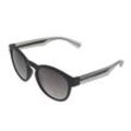 Gamswild Sonnenbrille UV400 GAMSSTYLE Modebrille halbtransparenter Bügel Damen Herren Unisex Modell WM7525 in schwarz