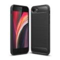 CoverKingz Handyhülle Hülle für Apple iPhone SE 2020 / 2022 Handyhülle Silikon Cover Case 11