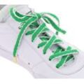 Tubelaces Schnürsenkel TubeLaces Schuhe Schnürsenkel top angesagte Schuhbänder Schnürbänder Grün/Weiß