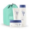 Wella SP Haarpflege-Set Hydrate Geschenkset Shampoo 250ml + Conditioner 200ml + Mask 200ml + Kosmetikbeutel gratis