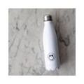 a good smile Thermoflasche a good smile Trinkflasche SMILEY Edelstahl Thermosflasche weiß 500ml
