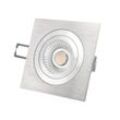 SSC-LUXon LED Einbaustrahler QF-2 Alu LED-Einbauspot flach schwenkbar mit LED-Modul 230V