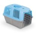 Ollesch Tiertransportbox Transportbox Pratiko mit Metalltür für Katze Hund