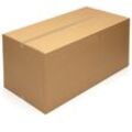 Kk Verpackungen - 2 Faltkartons 1200 x 600 x 600 mm Karton dhl Paket 120. - Braun