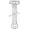 JVmoebel Skulptur Säule Säulen Antik Stil Säulen Garten Römische Dekoration Weiß