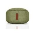 Green Bean Pouf Home-Linen Pouf (Sitzsack-Hocker 25x45cm mit EPS-Perlen Füllung -
