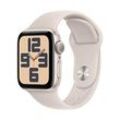 Apple Watch SE 40 mm (GPS) Sportarmband M/L polarstern