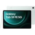 Samsung Galaxy Tab S9 FE 5G Tablet (10,9", 128 GB, Android,One UI,Knox, 5G, AI-Funktionen), grün